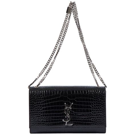 yves saint laurent crocodile|Saint Laurent ysl pouch.